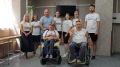 Сотрудники Минтруда РК приняли участие в открытии зала настольных спортивных игр Сакской городской общественной организации инвалидов «Товарищ»