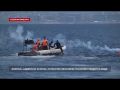 Экипаж «Адмирала Эссена» отработал механизм спасения людей на воде
