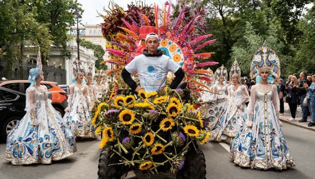 На Фестивале цветов в Питере представили платформы Ялты и Херсонеса