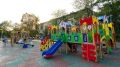 Открыта новая детская площадка на ул. Фрунзе в сквере "Я люблю Бахчисарай"