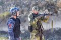 В Крыму СОБР и вневедомственная охрана провели совместные тактические занятия