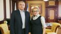 Сергей Аксёнов предложил Янине Павленко выдвинуть свою кандидатуру на конкурс на замещение должности главы администрации Ялты