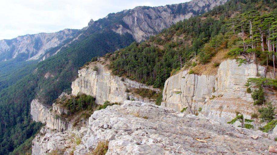 Каньон в Крыму ай Петри