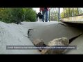 После ремонта на тротуарах Северной стороны Севастополя стали появляться провалы