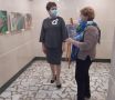 Алла Пономаренко посетила выставку работ детей с ограниченными возможностями здоровья