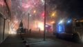 Крупный пожар в Ростове: горит павильон с пиротехникой
