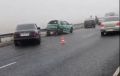 В Крыму произошло массовое ДТП из-за плохой погоды