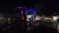 Легковушка разбилась всмятку в ДТП с грузовиком в Крыму - фото