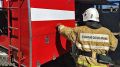 Крымские огнеборцы спасли 2-х человек на пожаре в Ленинском районе
