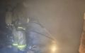 В Севастополе спасли двух человек на пожаре в строительном вагончике