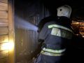 В Севастополе при пожаре в бане пострадал человек