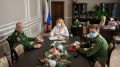 Янина Павленко встретилась с военными комиссарами Крыма и Ялты