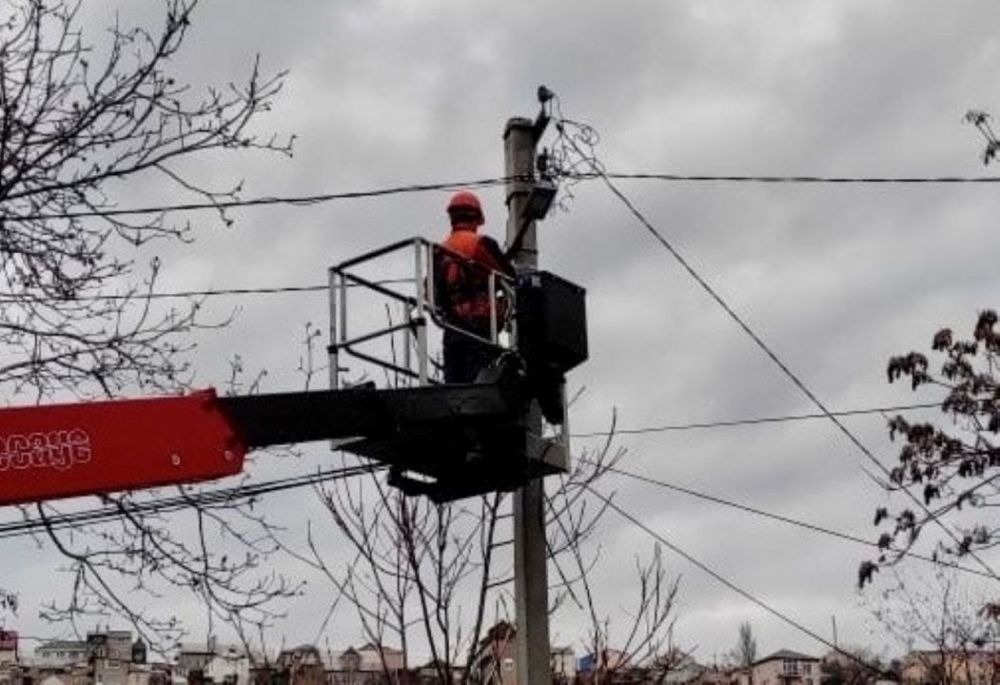 На улице Новая в Любимовке сети уличного освещения обновят к концу февраля