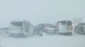 В Крыму из-за снегопада возникли транспортные проблемы