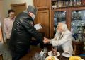 Руководство МВД по Республике Крым поздравило ветерана органов внутренних дел со 100-летним юбилеем