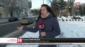Снег и мороз не покидают Крым
