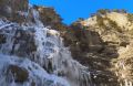 Появилось видео, как тает крымский водопад Учан-Су