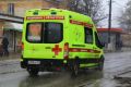 В Феодосии автомобиль скорой помощи попал в снежный занос