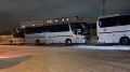 В Керчи расселяют пассажиров автобусов, вынужденно задержавшихся из-за снегопада