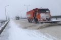 Движение транспорта по Крымскому мосту приостановлено из-за снегопада