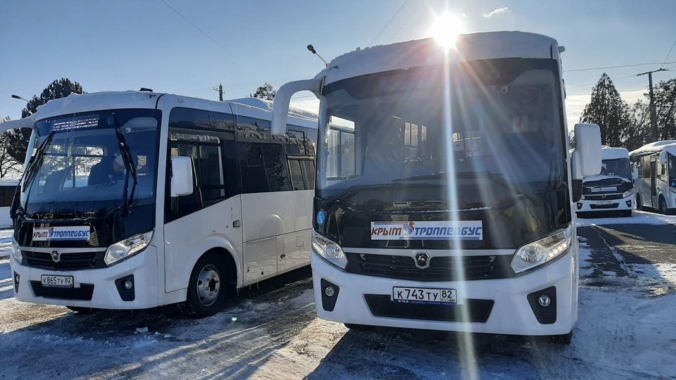 К аэропорту Симферополь пустят восемь новых автобусов №49