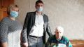 Максим Теряев поздравил с 109-летием долгожителя Республики Крым Александра Ильича Будкова