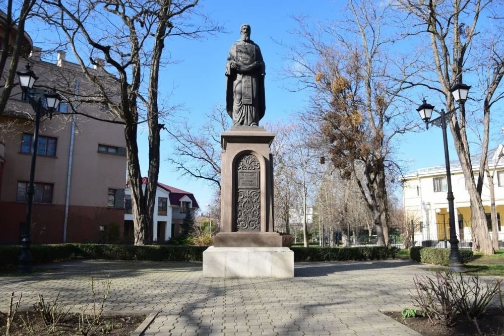 В Симферополе благоустроят сквер святого Сергия Радонежского