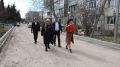 Глава администрации Людмила Пучкова с коллегами посетила объекты строительства на территории Бахчисарайского района
