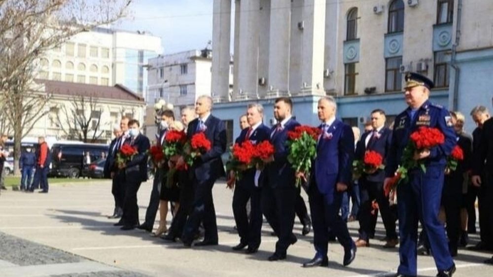 В Симферополе празднуют седьмую годовщину «Крымской весны»