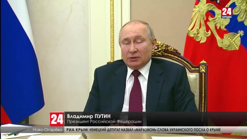 Владимир Путин отметил значительное улучшение в отрасли здравоохранения Крыма