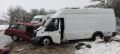 Водитель «Лады» погиб при столкновении с микроавтобусом в Кировском районе