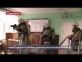 Крымские спасатели потушили условный пожар в симферопольском техникуме