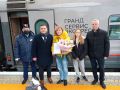 В Симферополе встретили миллионного пассажира, проехавшего по Крымскому мосту на поезде