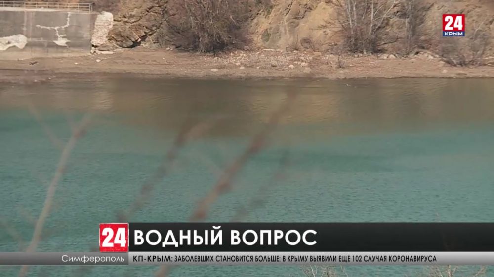 В Крыму продолжают брать воду из альтернативных источников и артезианских скважин