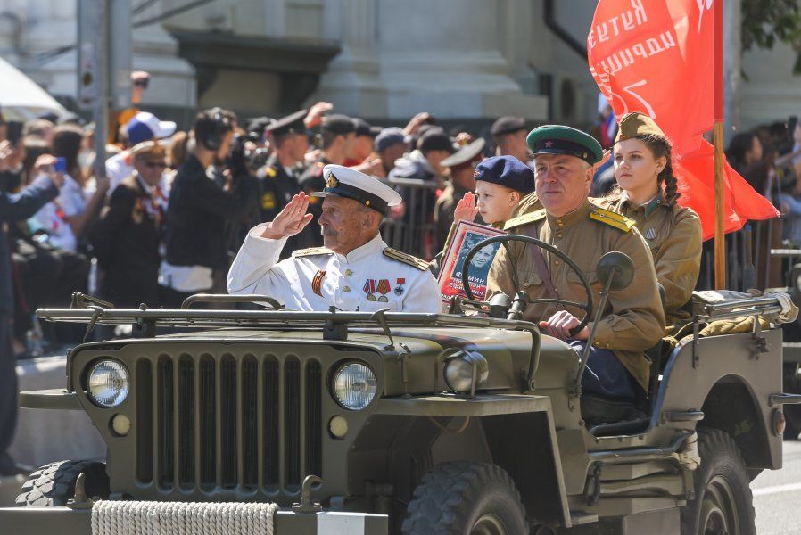 Севастополь отмечает День Победы в Великой Отечественной войне