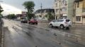Ливень смыл асфальт на одной из улиц крымской столицы