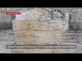 В Севастополе вандалы расписали подпорную стену у Памятника затопленным кораблям