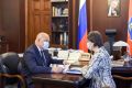 Губернатор встретился с уполномоченным по правам ребёнка в городе Севастополе
