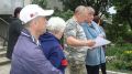 Руководители Белогорского района провели встречу с жителями МКД по вопросам благоустройства дворовой территории