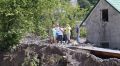Несколько домов в ялтинском микрорайоне Васильевка полностью ушли под воду