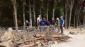 Нижнегорцы отправились добровольцами в Ялту на ликвидацию последствий стихии
