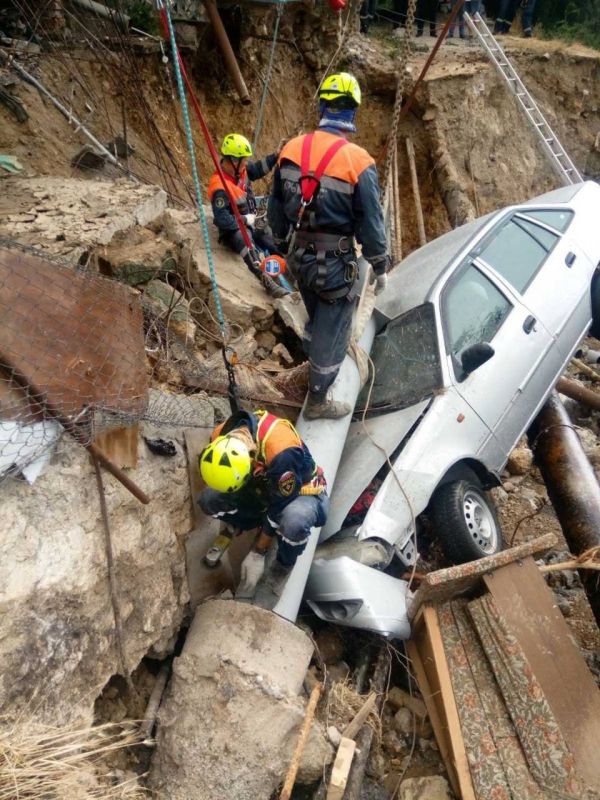 Завтра в Ялте начнется оценка автомобилей, поврежденных во время наводнения