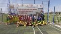 В селе Новостепное состоялись матчи детского дворового футбола