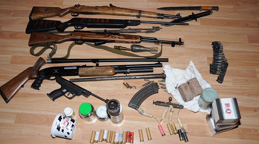 Подпольную мастерскую оружия выявили сотрудники ФСБ в Крыму