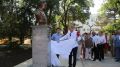 Андрей Рюмшин принял участие в торжественном мероприятии по случаю установки четырех барельефов в честь героев-защитников на Аллее Славы