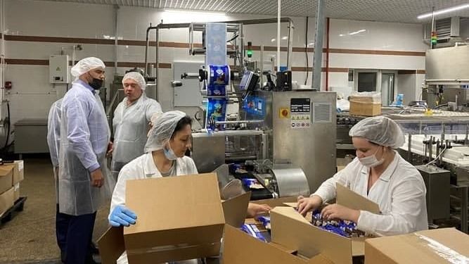 Минпром РК: На предприятии ООО «Доброе» запущено в работу оборудование для проведения маркировки молочной продукции