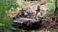 МЧС РК: Спасатели ГКУ РК «КРЫМ-СПАС» извлекли из реки Коккозка унесенный автомобиль