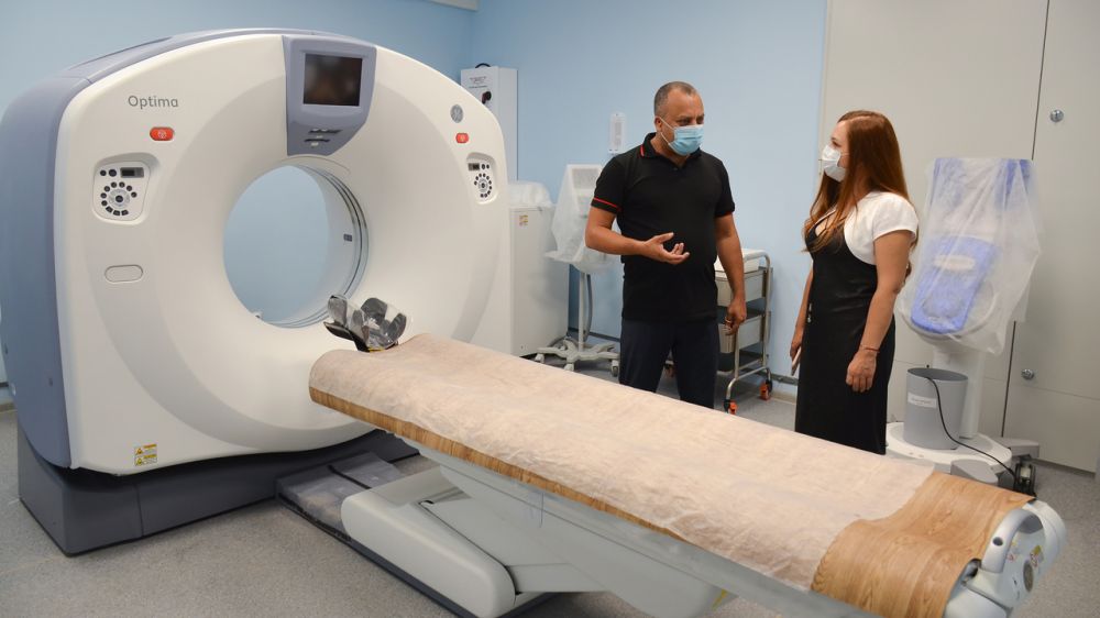 В Черноморской ЦРБ введен в эксплуатацию компьютерный томограф