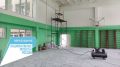 Продолжается капитальный ремонт спортзала в Маломаякской школе