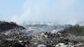 Тушение пожара на полигоне в Евпатории может занять неделю - видео